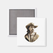 Buffalo Bill Cody 1875 Magnet (Vorderseite/Rückseite)