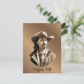 Buffalo Bill Cody 1875 Postkarte (Stehend Vorderseite)