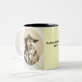 Buffalo Bill Cody 1875 Tasse (Vorderseite Links)