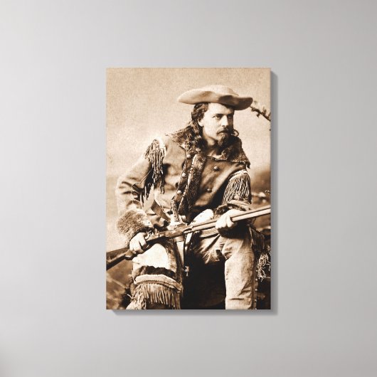 Buffalo Bill Cody - Circa 1880 Leinwanddruck (Vorderseite)