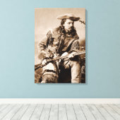 Buffalo Bill Cody - Circa 1880 Leinwanddruck (Insitu (Holzboden))