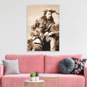 Buffalo Bill Cody - Circa 1880 Leinwanddruck (Insitu (Wohnzimmer))