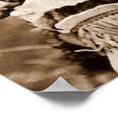 Buffalo Bill Cody - Circa 1880 Poster (Ecke)