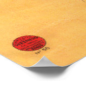 Buffalo Bill Cody on Horse Poster (Ecke)