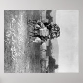 "Buffalo Bill" Cody Reitpferd neben Native Poster (Vorne)