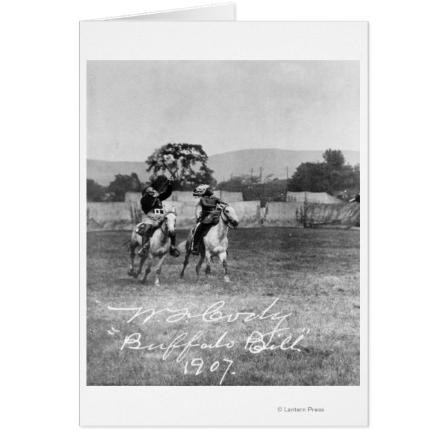 "Buffalo Bill" Cody Riding Horse (Vorne)