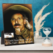 Buffalo Bill Cody sein Gun & Quote Geschenke & Kar Fotoplatte (Seite)