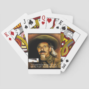 Buffalo Bill Cody Seine Waffe & Zitat Geschenke &  Spielkarten