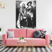 Buffalo Bill Cody & Sitting Bull - Circa 1885 Leinwanddruck (Insitu (Wohnzimmer))
