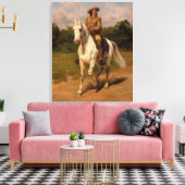 Buffalo Bill Cody von Rosa Bonheur Leinwanddruck (Insitu (Wohnzimmer))