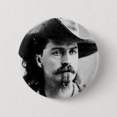Buffalo Bill Cody Western Button (Vorderseite)