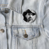 Buffalo Bill Cody Western Button (Beispiel)