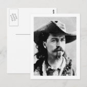 Buffalo Bill Cody Western Scout Wild West Showman Postkarte (Vorne/Hinten)