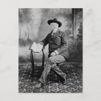 Buffalo Bill Cody Wild West Show Postkarte