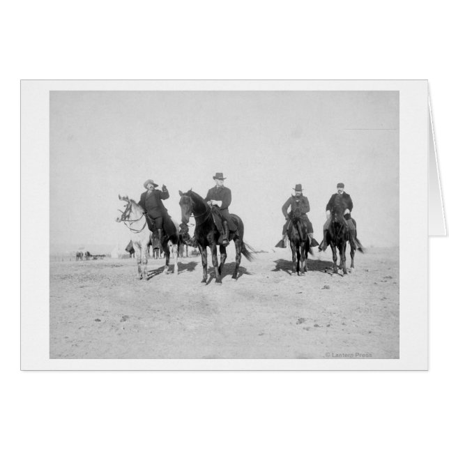 Buffalo Bill, General Miles, Captain Baldwin (Vorderseite (Horizontal))