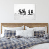 Buffalo Bill, General Miles, Captain Baldwin Leinwanddruck (Insitu (Schlafzimmer))