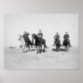 Buffalo Bill, General Miles, Captain Baldwin Poster (Vorne)