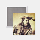 Buffalo Bill Magnet (Vorderseite/Rückseite)