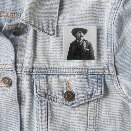 Buffalo Bill Portrait Button (Beispiel)