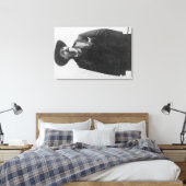 Buffalo Bill Portrait Leinwanddruck (Insitu (Schlafzimmer))