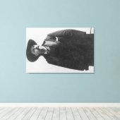 Buffalo Bill Portrait Leinwanddruck (Insitu (Holzboden))