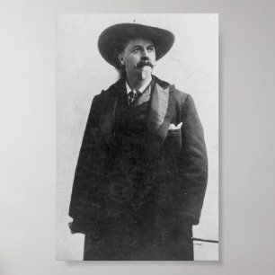 Buffalo Bill Portrait Poster
