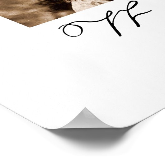 Buffalo Bill Poster (Ecke)