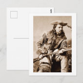 Buffalo Bill Postkarte (Vorne/Hinten)