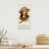 Buffalo Bill Rifle Shooter 1887 Poster (Küche)