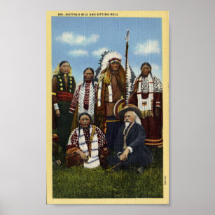 Buffalo Bill & Sitting Bull Poster