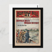 Buffalo Bill Stories - 1910 - Flügelsieg Postkarte (Vorne/Hinten)