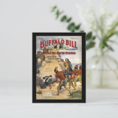 Buffalo Bill Stories 1910 Postkarte (Stehend Vorderseite)