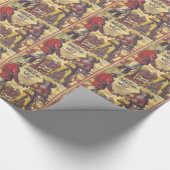 Buffalo Bill und der Wildleder-König! Geschenkpapier (Ecke)