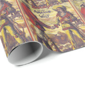 Buffalo Bill und der Wildleder-König! Geschenkpapier (Rolleneckpunkt)