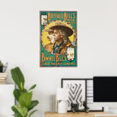 Buffalo Bill und Pawnee Bill Wild West Show Poster (Heimbüro)