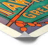 Buffalo Bill und Pawnee Bill Wild West Show Poster (Ecke)