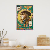 Buffalo Bill und Pawnee Bill Wild West Show Poster (Küche)