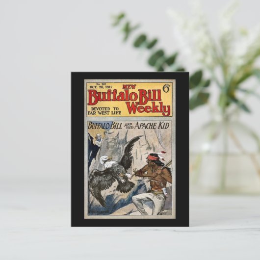 Buffalo Bill Weekly 1917 - Das Apache-Kind Postkarte (Stehend Vorderseite)