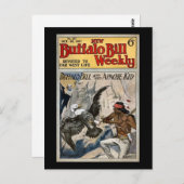 Buffalo Bill Weekly 1917 - Das Apache-Kind Postkarte (Vorne/Hinten)