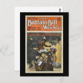 Buffalo Bill Weekly 1917 - The Red Renegade Postkarte (Vorne/Hinten)