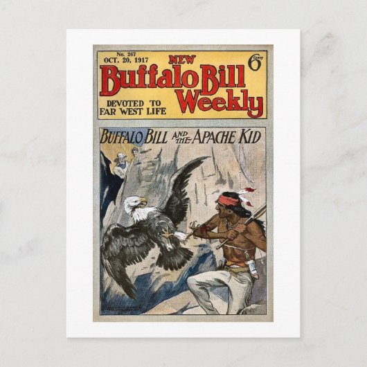 Buffalo Bill Weekly 2 Postkarte (Vorderseite)