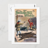 Buffalo Bill Weekly 8 - Vintag Postkarte (Vorne/Hinten)
