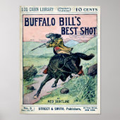 Buffalo Bill Wild West Print Poster (Vorne)