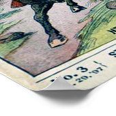 Buffalo Bill Wild West Print Poster (Ecke)