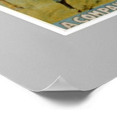 Buffalo Bill Wild West Show, c1899. Poster (Ecke)