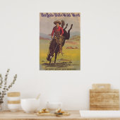 Buffalo Bill Wild West Show Vintage Poster (Küche)
