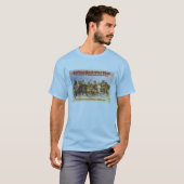 Buffalo Bill Wild West Vintage Hemden T-Shirt (Vorne ganz)