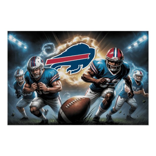 Buffalo Bills 3 Poster (Vorderseite)