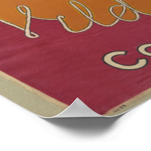 Buffalo Bill's Colonel W. F. Cody Poster (Ecke)