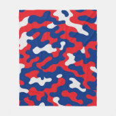 Buffalo Bills Color Camouflage Football Fan Fleecedecke (Vorderseite)